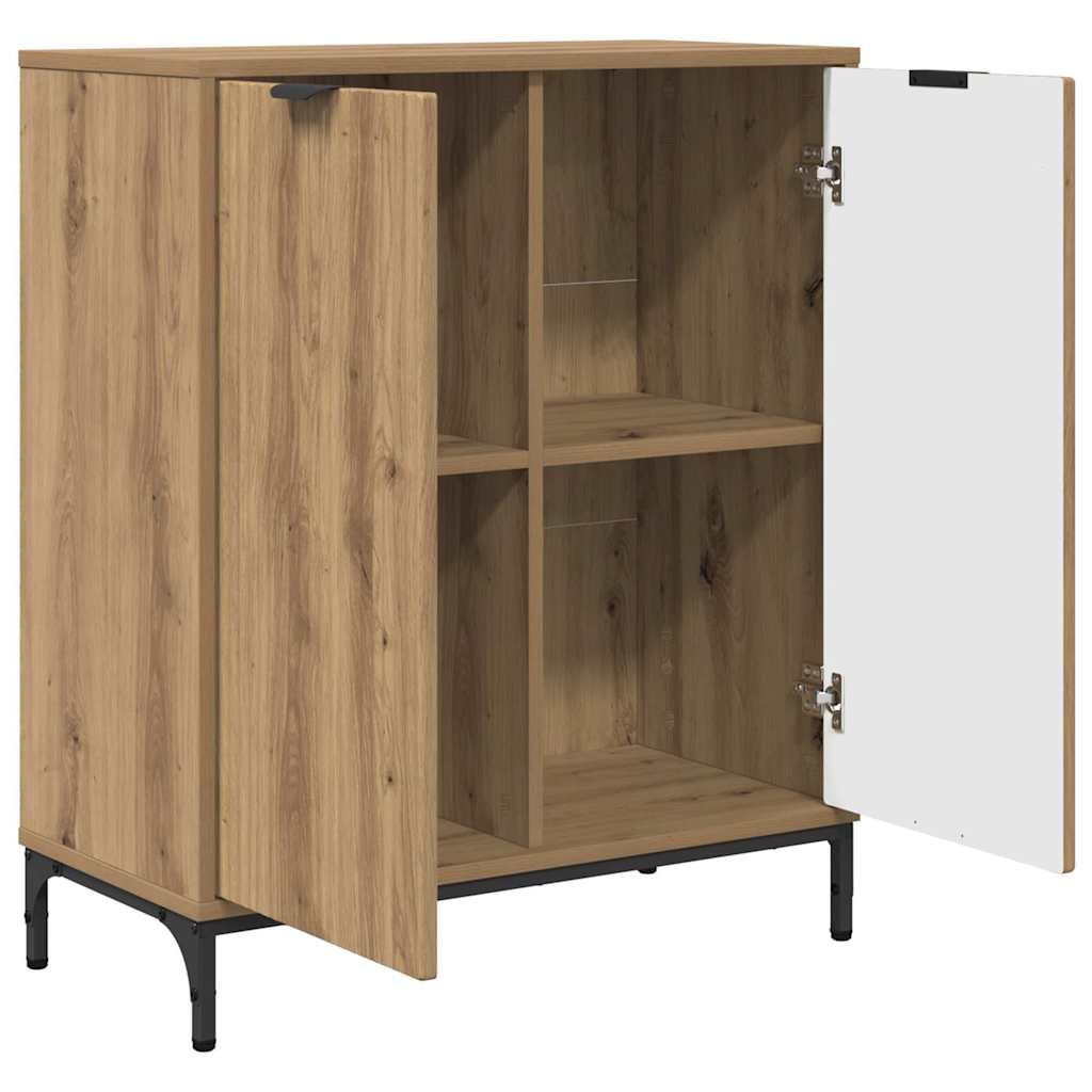 Sideboard Artisan-Eiche 69,5 x 33 x 82 cm Holzwerkstoff